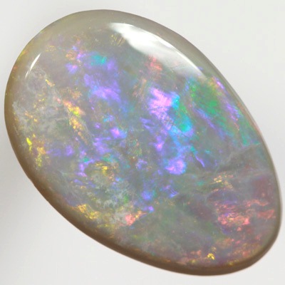 SOLID SEMI BLACK OPAL Sparkling bright red, copper orange and golden yellow